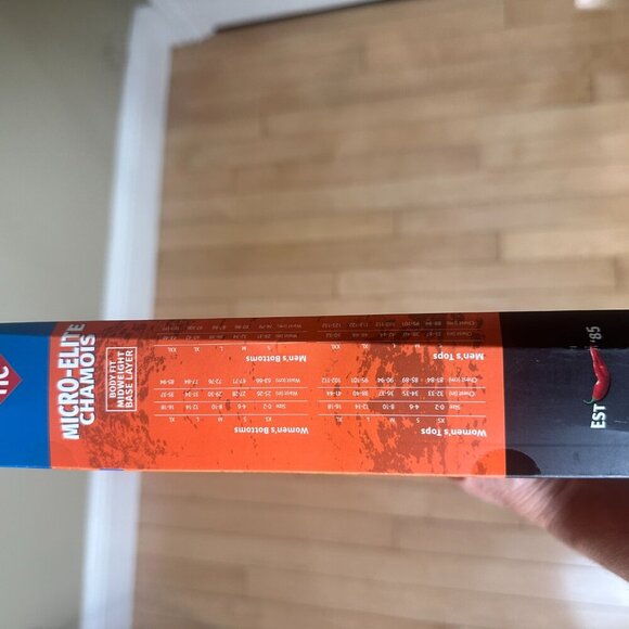 NEW Hot Chillys Womens Performance Base Layer Micro Elite Chamois Grey Size XS - Picture 8 of 8